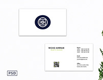 White Creative Business Card Template V2