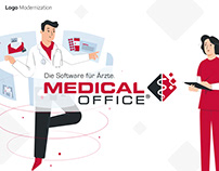Logo Modernization, Branding - Medical Software Company