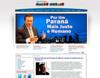 Deputado Estadual Mauro Moraes - website and system