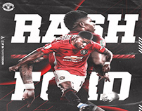 Marcus Rashford - Manchester United Poster