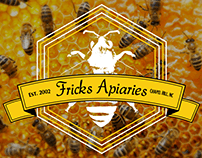 Fricks Apiaries Rebrand