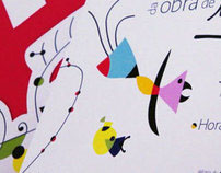 Miró exhibition - Galeria de Santos