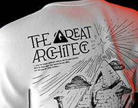 "The Great Architect" tee-shirt design
