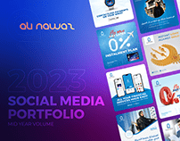 2023 Social Media Portfolio (Mid Year Volume)