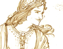 Prince Jamshid, and other drawings