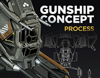 Gunship Concept - Process