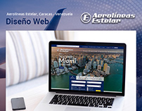 Aerolíneas Estelar, Diseño web - Caracas, Venezuela