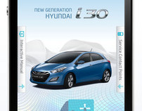 Hyundai i30 User Manual - Mobile App Project