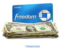 Chase Freedom microsite
