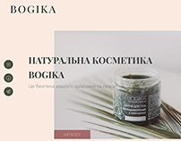 Website redesign "BOGIKA"