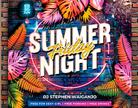 Summer Night Friday Flyer