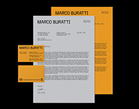 Marco Buratti Fashion House - Brand Identity