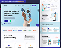 landing page design for Shopify Store