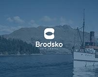 Brodsko | Ship Travel Logo Presentation