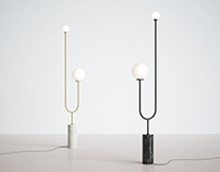 Free 3d model / Arancini Floor Lamp by Moda Piera