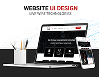 Website Ui for livewire Technologies