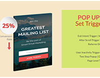 Pop Up Form & MailChimp Form By WordPress