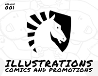 Illustrations: Comics and Promotions Vol. 1