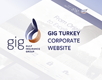 Gulf Insurance Turkey Corporate Website (2017)