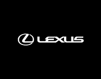Banner work 3 : homepage banner for Lexus