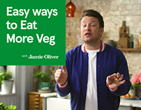 Jamie Oliver 'Eat More Veg' - Social packaging