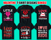 New Valentine T Shirt Designs Bundle