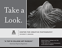 Center for Creative Photography Ads