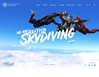 British Parachute Association - Website Concept