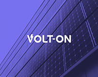 Volt-On Solar Energy Brand Identity