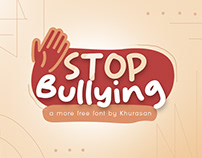 Stop Bullying free font for commercial use
