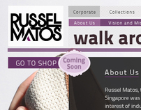 Russel Matos Website and Online Shop