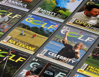 Golf Magazine Design