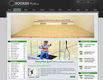 Website design for Squash partner