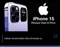 Thông tin rò rỉ đầu tiên về iPhone 15