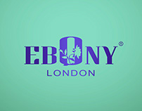 Ebony logo and brand design