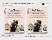 Free Wedding Photography Template + Instagram Post
