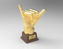 3D concept award sculpture