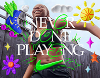 Nike Kids "Never Done Playing"