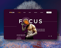 Focus online UI concept
