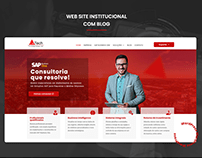 Web Site UAI-Tech TI Empresarial - WordPress UI Design