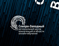 Logo and corporate identity of the educational center.
