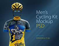 Download Men S Cycling Kit Mockup On Behance