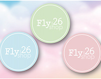 Logo Stickers for Fly Shop 26