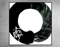 円相＋甲骨文字(Zen circle + Oracle bone script)​​​​​​​