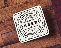 Beer Coaster Mock-up 2