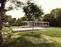 Farnsworth House by Ludwig Mies van der Rohe
