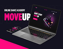 MoveUp: site for online dance academy
