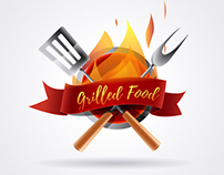 logo-grilled-food