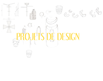 Projets de Design 2013-2015