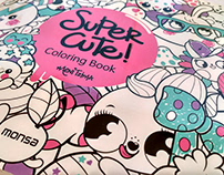 Supercute! Coloring book